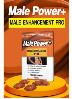 Male power energy pills, 5 tablets