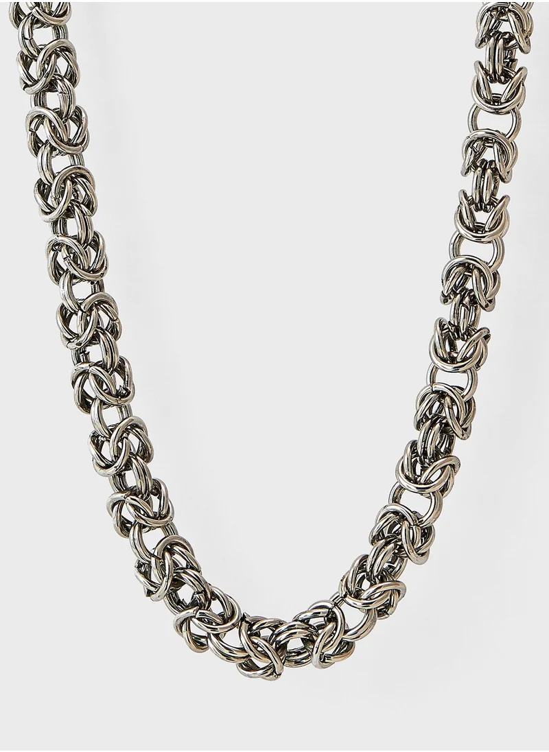 GUESS Long Steel Necklace
