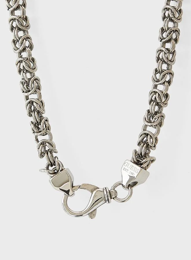 GUESS Long Steel Necklace