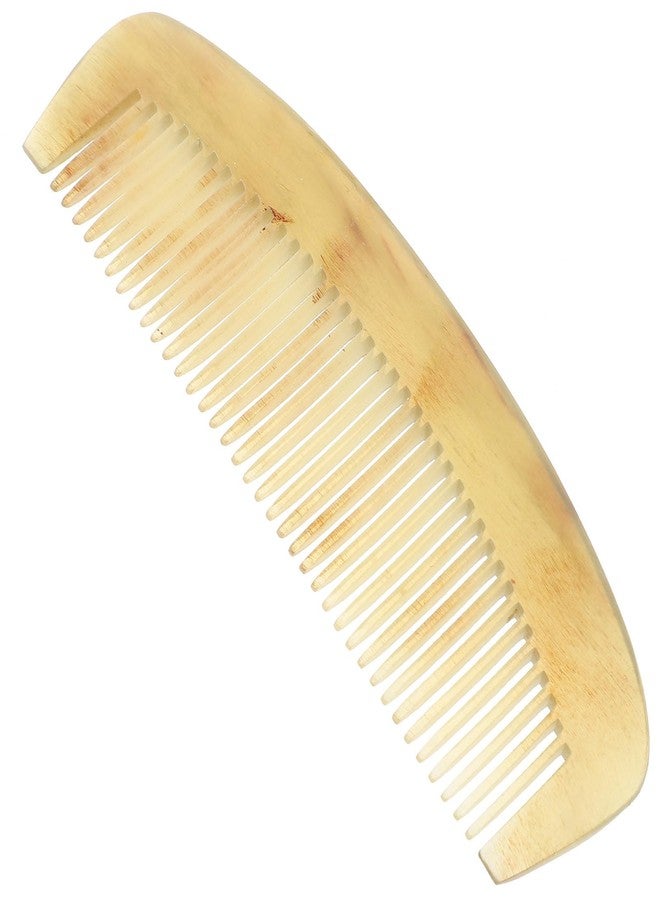 Lurrose Ox Horn Hair Comb Pocket Horn Comb s Hair Beard Detangling Fine Women Teasing s for Women for Loss Man Buffalo Anti-static - Image 1
