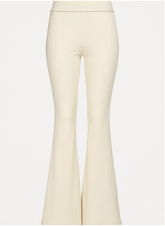 سوفت ستيبس Flared trousers with fold-over waist L  - Image 2