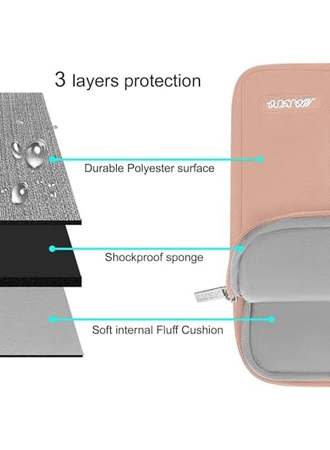 موسيسو جراب رأسي لأجهزة 13–13.3 بوصة | حقيبة كمبيوتر من البوليستر مزوّدة بجيب - Image 4