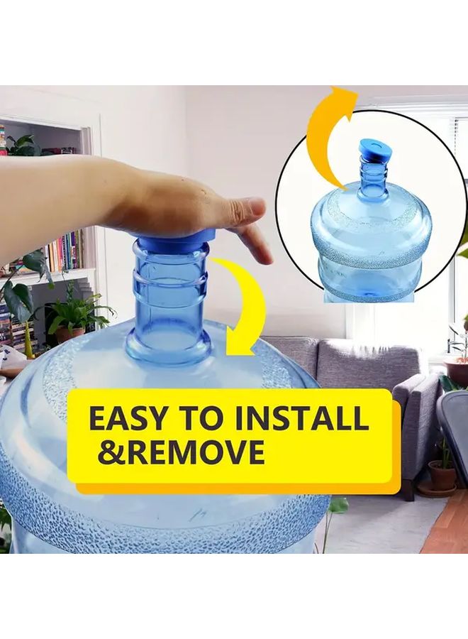 3pcs Universal Silicone Sealing Lid For Mineral Water Bucket Reusable Smart Cover - Image 5