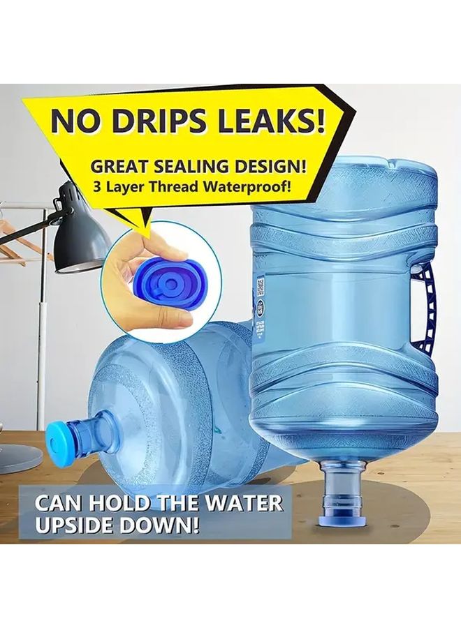 3pcs Universal Silicone Sealing Lid For Mineral Water Bucket Reusable Smart Cover - Image 4