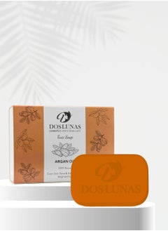 دوس لوناس صابون الوجه زيت الأرغان 100g  - Image 1