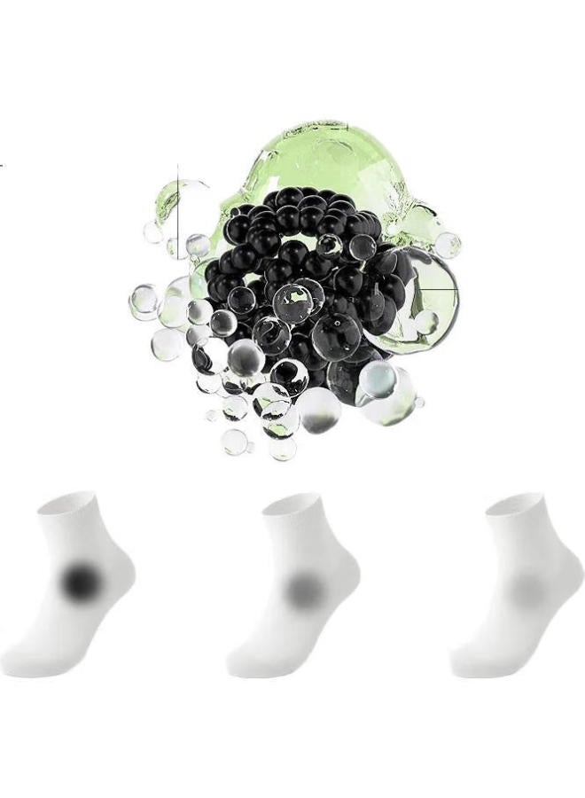 Picking up socks Men'S Spring And Summer Mid-Tube Socks With Antibacterial And Odor-Resistant Essential Oil, Australian Cotton Breathable Casual Sports Socks 6 Pairs - Image 2