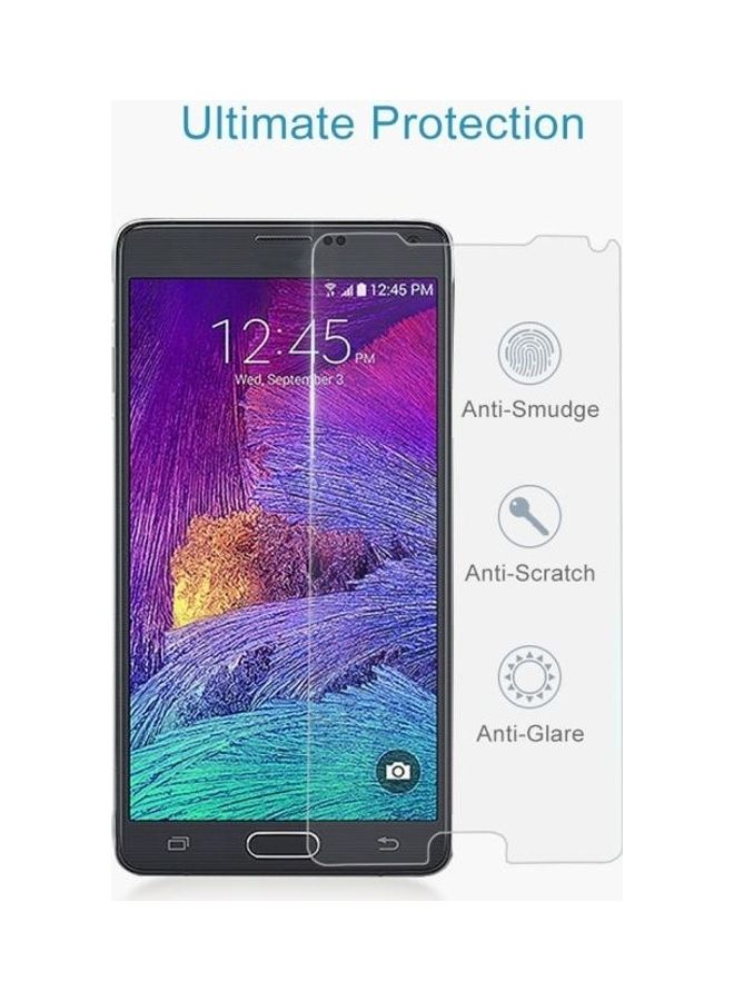 BGM 2-Piece Surface Hardness Explosion-Proof Non-Full Screen Tempered Glass Film For Samsung Galaxy Note 4 Clear - Image 4