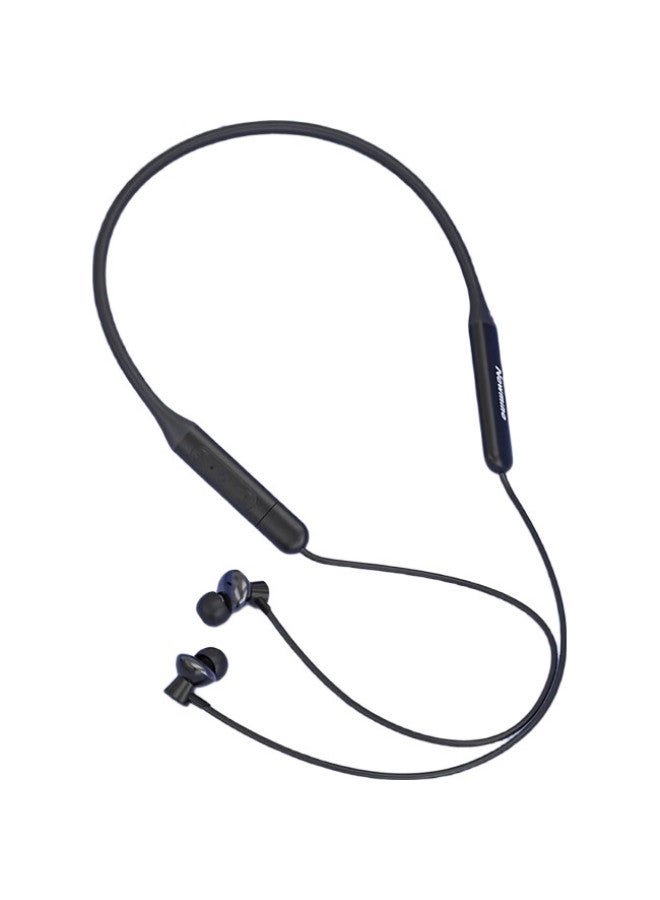 Newmine C50 Magnetic In-Ear Neckband Wireless Sports Bluetooth Headphones With Mic For Calls, Music, Mobile Phone, Black - Image 1