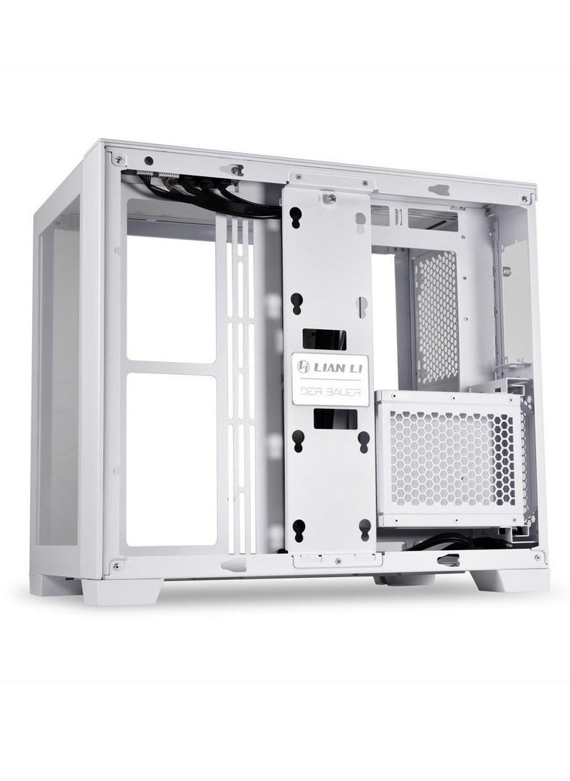 LIAN LI - Lian Li O11 Dynamic Mini Snow White - White SECC , Mini Tower Computer Case | G99.O11DMI-S.00 - Image 1