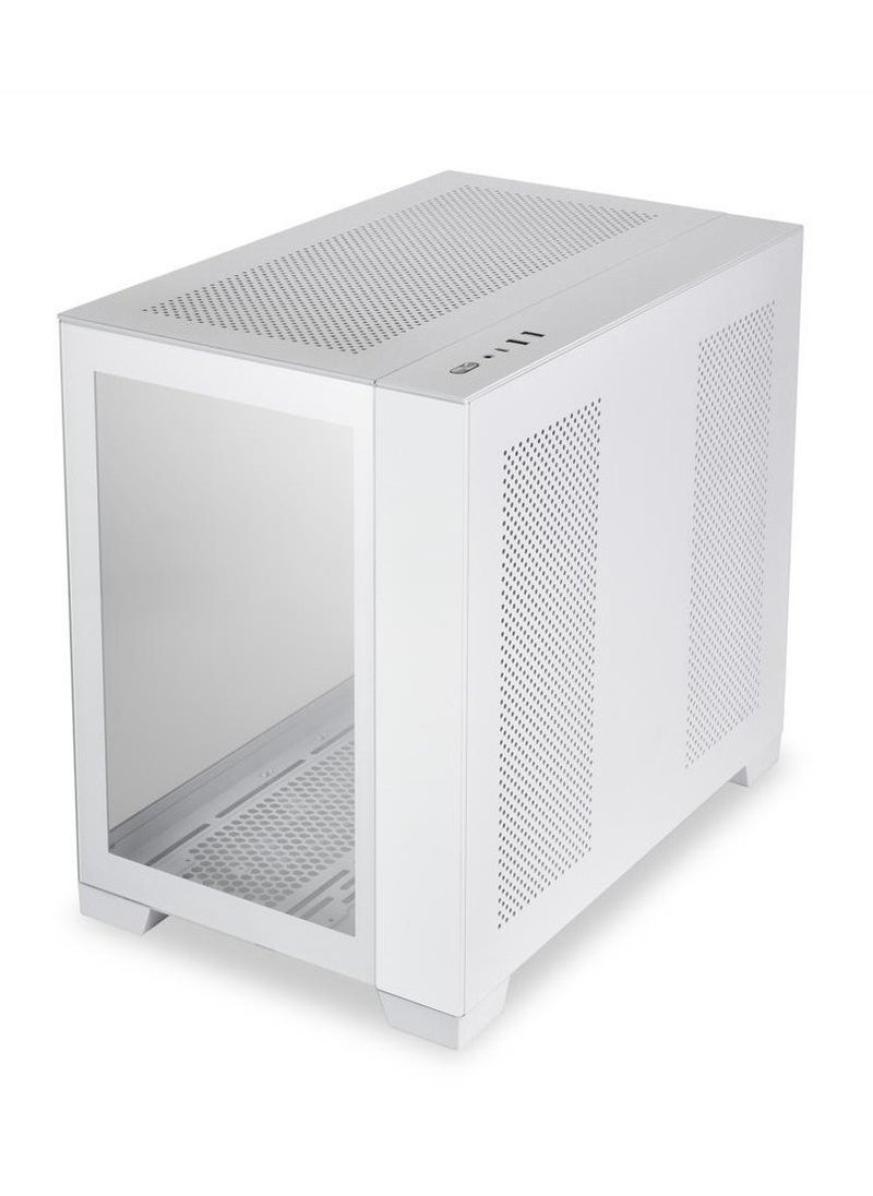 LIAN LI - Lian Li O11 Dynamic Mini Snow White - White SECC , Mini Tower Computer Case | G99.O11DMI-S.00 - Image 1