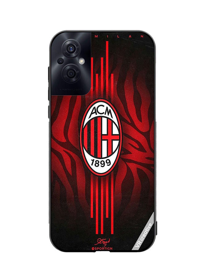 VR CREATIVE Protective Case Cover For Oppo Reno8 Z Acm Logo Design Multicolour - Image 1