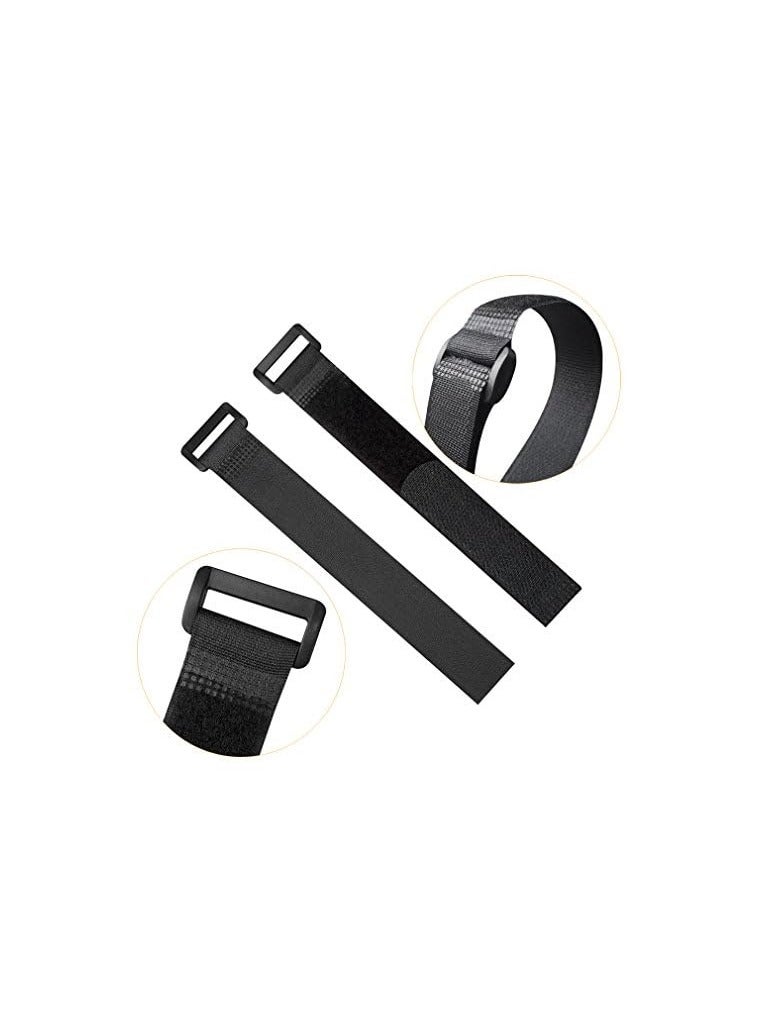 erorex Reusable Fastening Cable Straps and Cable Ties Set of 20 - Image 3