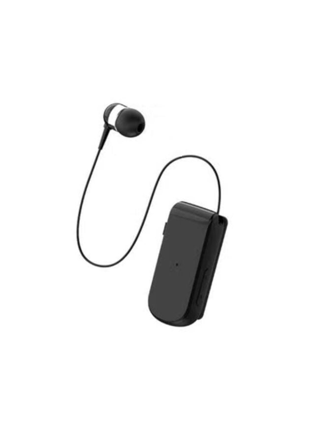 SHOPI K52 Retractable Bluetooth Earphone Telescopic Sports Earphone with Stereo Earbud Clip Luxury Vibration - Image 1
