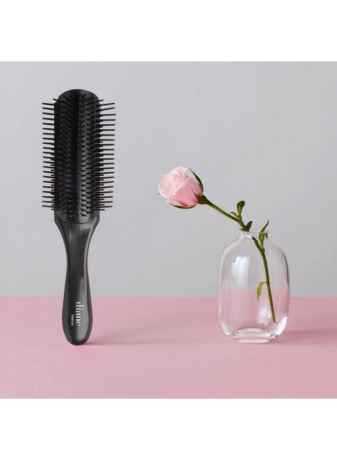 Diane Nylon Pin Styling Hair Brush For Detangling Separating Shaping And Defining Wet Thick Or Curly Hair Glides Through Tangles With Ease - Image 5