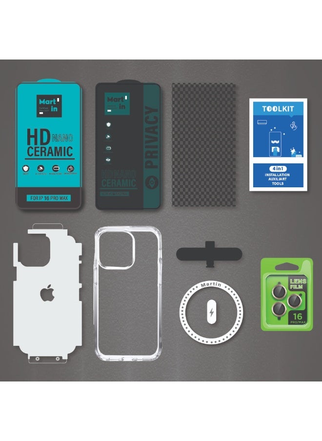 Protection Package 7 in 1 for Apple iPhone 16 pro
