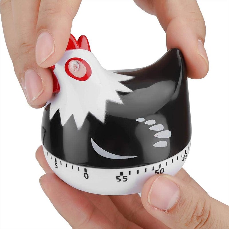 klarako Egg Boiler Timer Oven Timer, Kitchen Timer Egg Timer Boiled Egg Timer for Home for Kitchen(Black) - Image 5