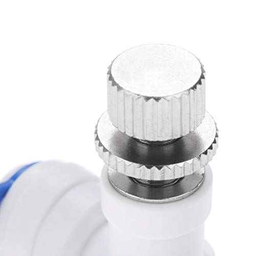 Yetaha Reverse Osmosis 1/4" Hose, Yetaha Water Flow Adjust Valve Regulator, RO Water Tank Valve Filter Connector for Water Purifier Pure Machine Water Dispenser, Plastic Material White - Image 4