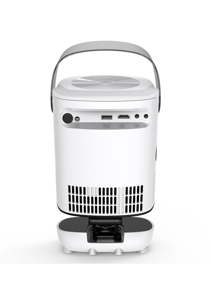 Generic New Unique Design Foldable Gimbal Projector HD 1080P With 240 Ansi Lumens Supported 4K Video  - Image 2