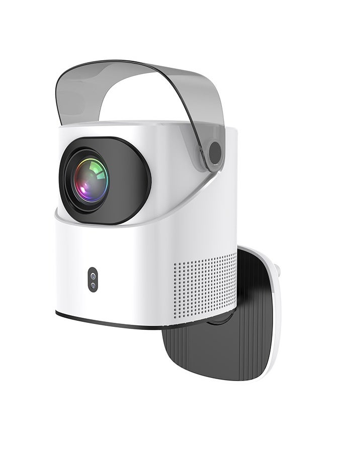 Generic New Unique Design Foldable Gimbal Projector HD 1080P With 240 Ansi Lumens Supported 4K Video  - Image 1