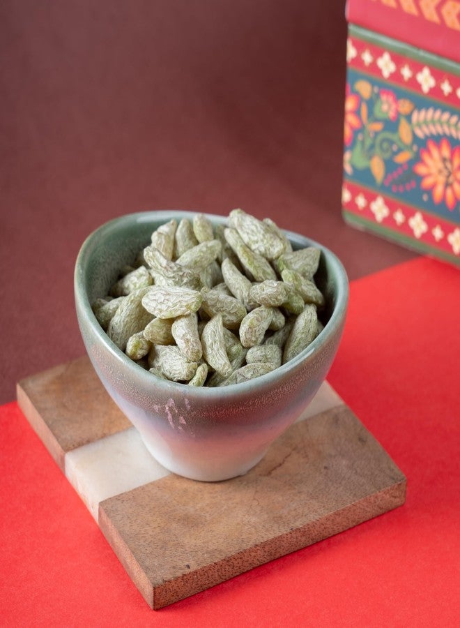 Jaiccha Ghasitaram Gifts Jaiccha Diwali Gift - Ghasitaram Big Hamper Box of Best Bites, mithai/Sweet Pouches, dryfruit, namkeen and t- Lights|Gift Hamper|Diwali Gift Hamper|Food Hampers|Gourmet Hampers| - Image 5
