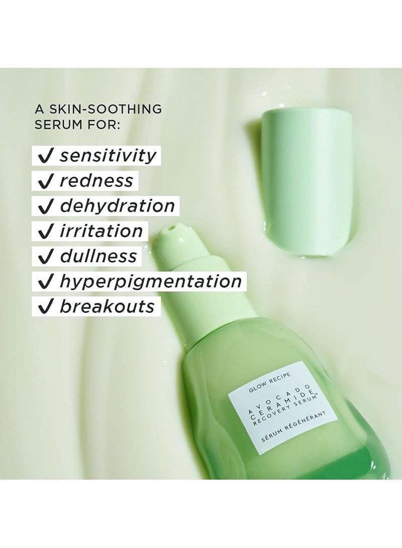 glow recipe avocado ceramide recovery serum 15ml - Image 3