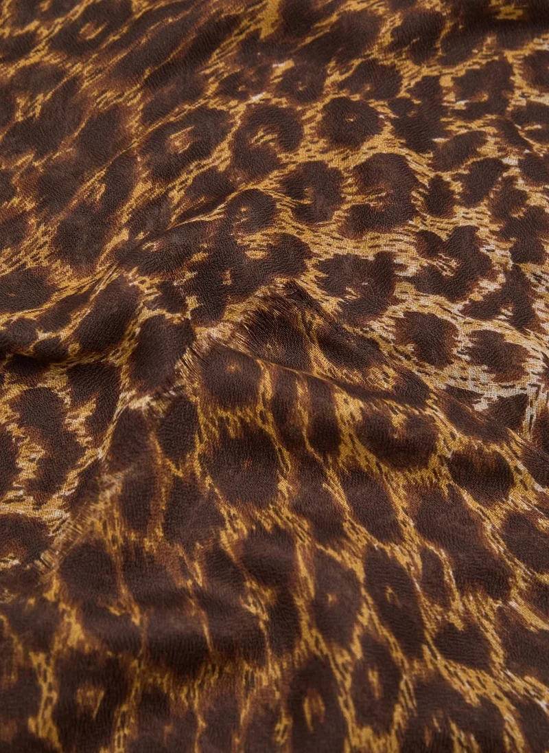 مانجو Animal Print Scarf