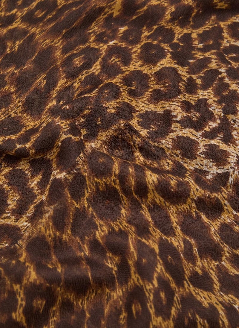 MANGO Animal Print Scarf  - Image 2