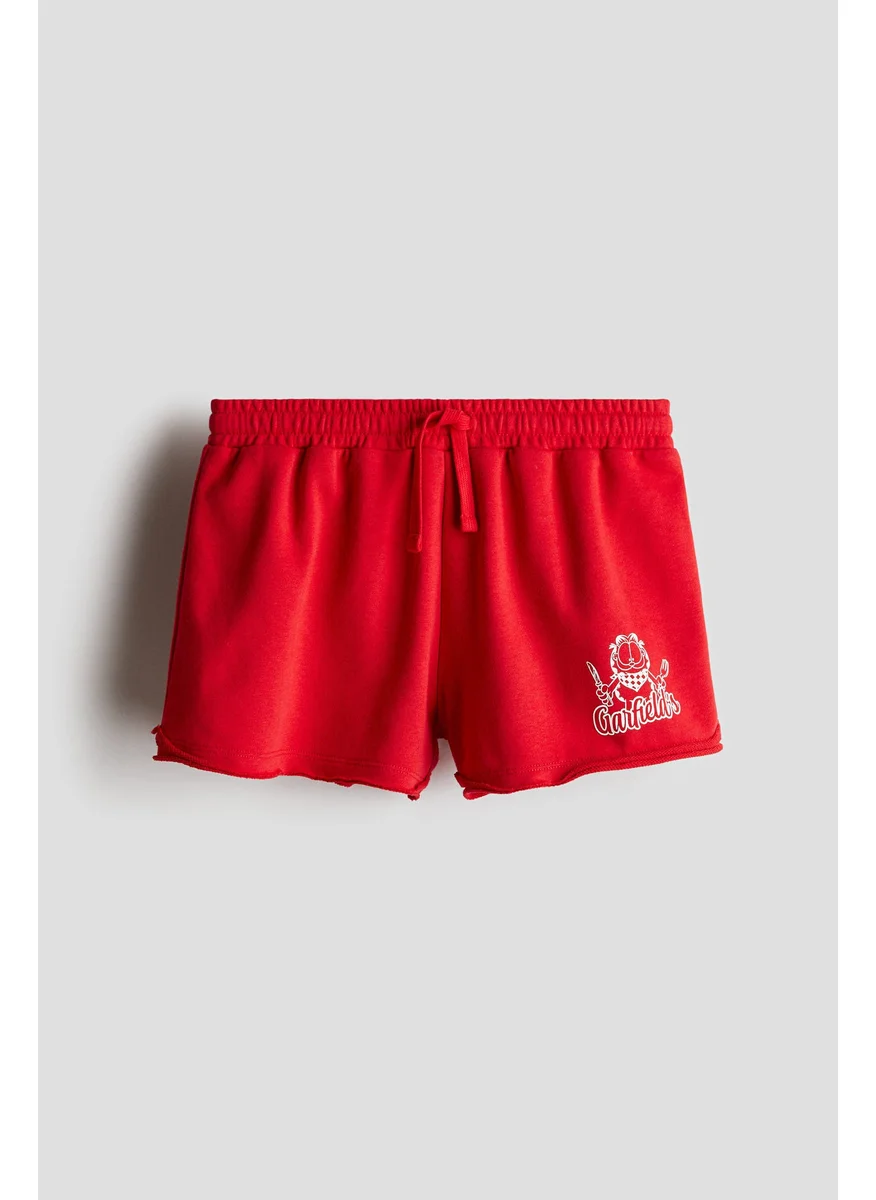 اتش اند ام Print-Motif Shorts