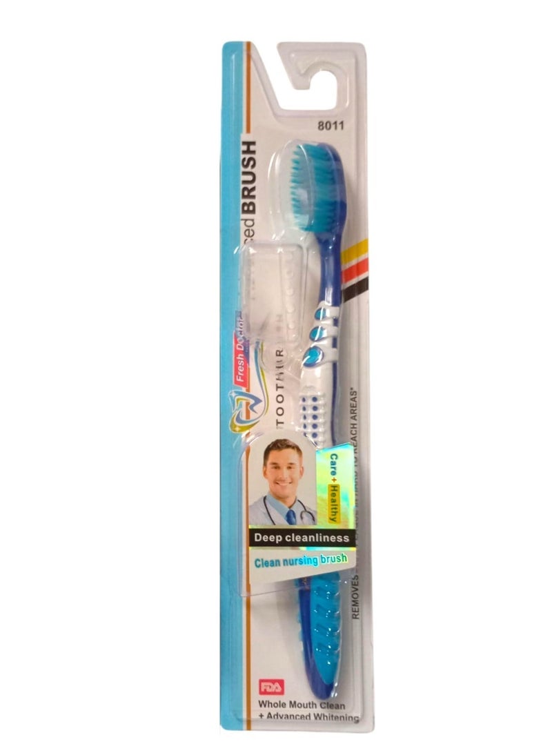 Complete Dental Care Bundle - Fresh Doctor Toothbrush + Activated Charcoal & Herbal Whitening Toothpaste (140ml) - Image 4