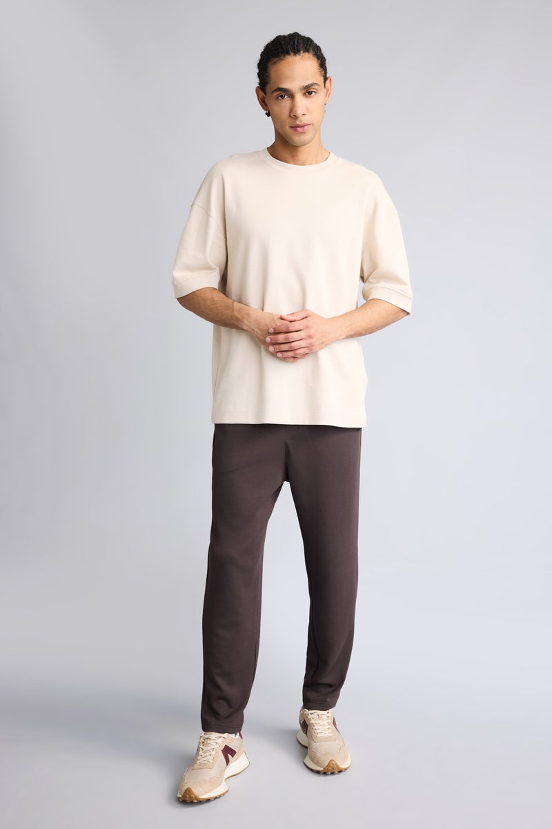 DeFacto Brown Man Standard Leg Modal Joggers Casual - Image 2