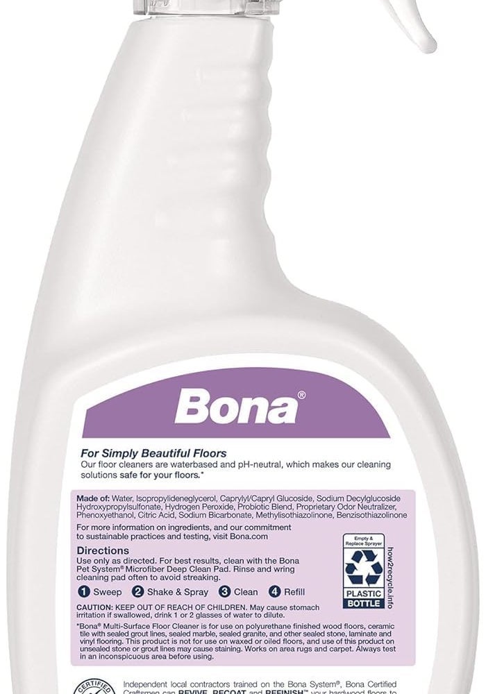 Bona Multi-Surface Floor Cleaner for Cats - 32 oz - Image 3