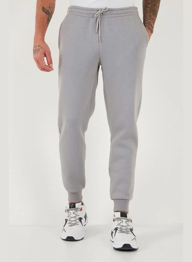 Buratti  Buratti Cotton Regular Fit Men's Sweatpants with Pockets (5908060) for Men | Best Price UAE