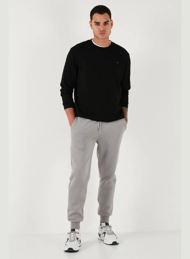 Buratti  Buratti Cotton Regular Fit Men's Sweatpants with Pockets (5908060) for Men | Best Price UAE