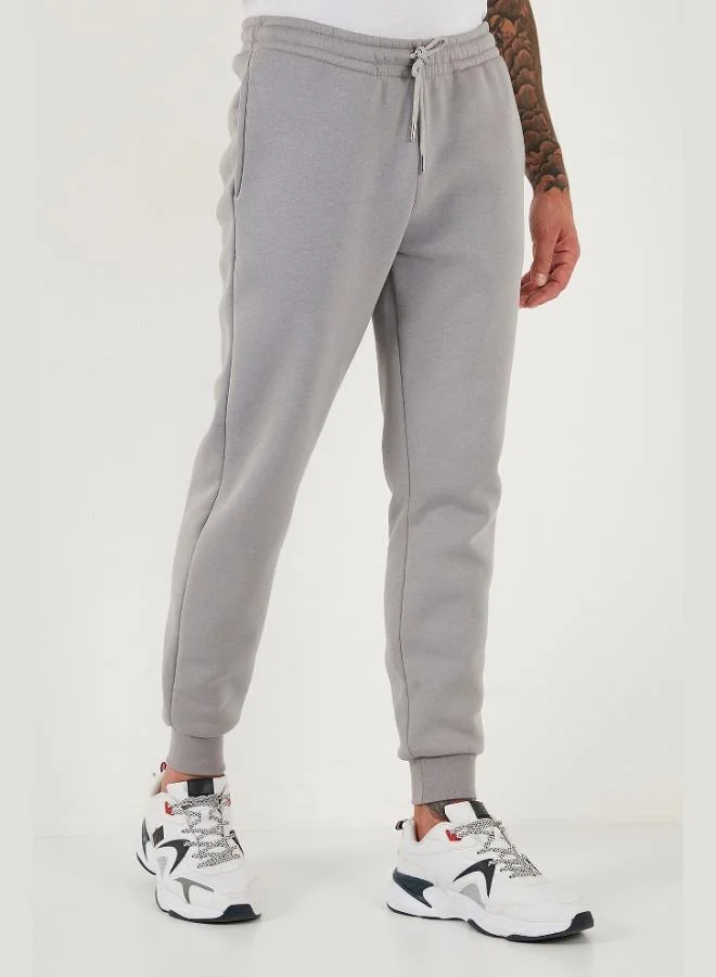 Buratti  Buratti Cotton Regular Fit Men's Sweatpants with Pockets (5908060) for Men | Best Price UAE