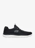 SKECHERS BLACK WHITE