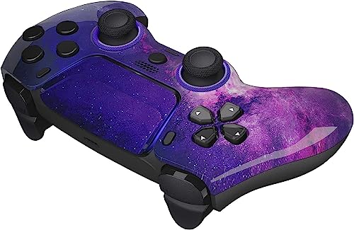 Custom Controllerzz Wireless Controller Compatible with PS5 - Multiple Designs Available (PS5 Galaxy) - Image 4