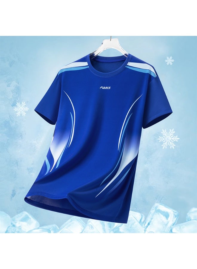 Nariele New Ice Silk Sports Speed Drying T-shirt - Image 1