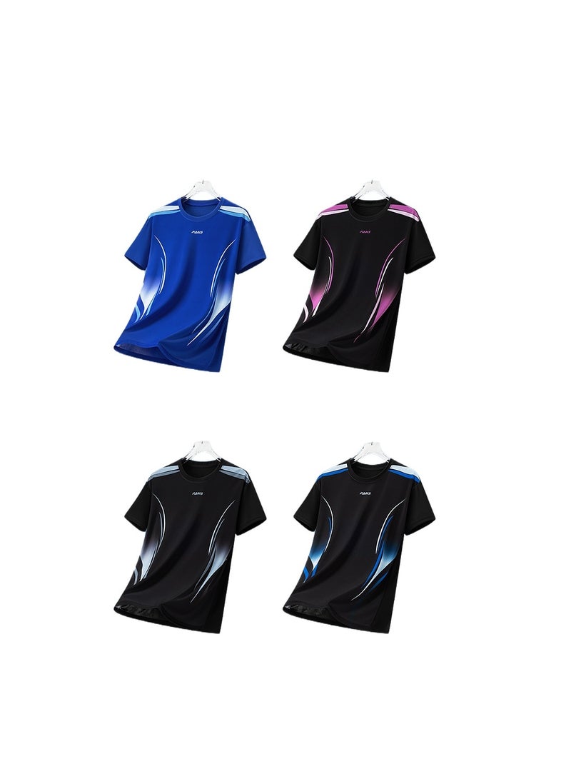 Nariele New Ice Silk Sports Speed Drying T-shirt - Image 2