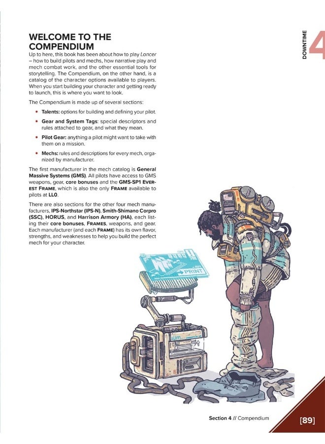 Lancer TTRPG Core Rulebook  - Image 5