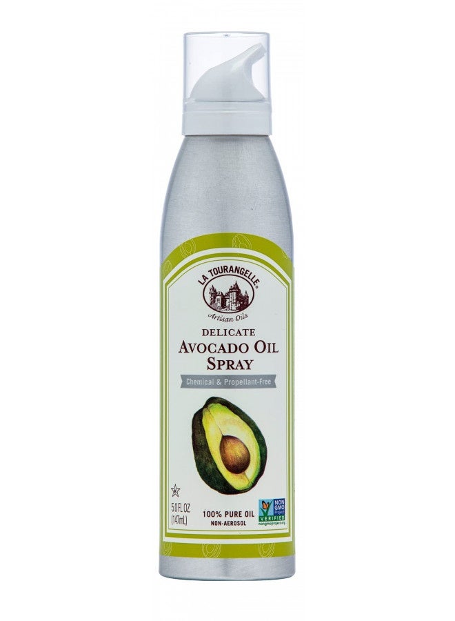 La Tourangelle La Tourangelle, Avocado Oil Spray, All-Natural Handcrafted From Premium Avocados, Great For Cooking, Butter Substitute, And Skin And Hair Care, Spray Cooking And Grilling Oil, 5 Fl Oz  - Image 3