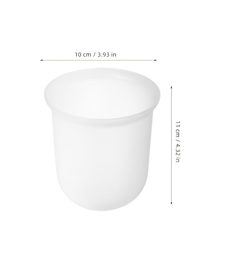 4pcs Toilet Brush Cups For Bathroom Storage And Cleaning Tool Organization - Image 3