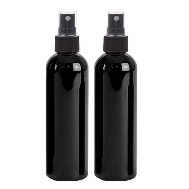 M.C. PIPWALA MC PIPWALA Spray Bottle for Hand SanitizerHand Wash Refillable Empty Bottle for HOME OFFICECar and Cleaning 200 ML in Black Colour Pack of 24