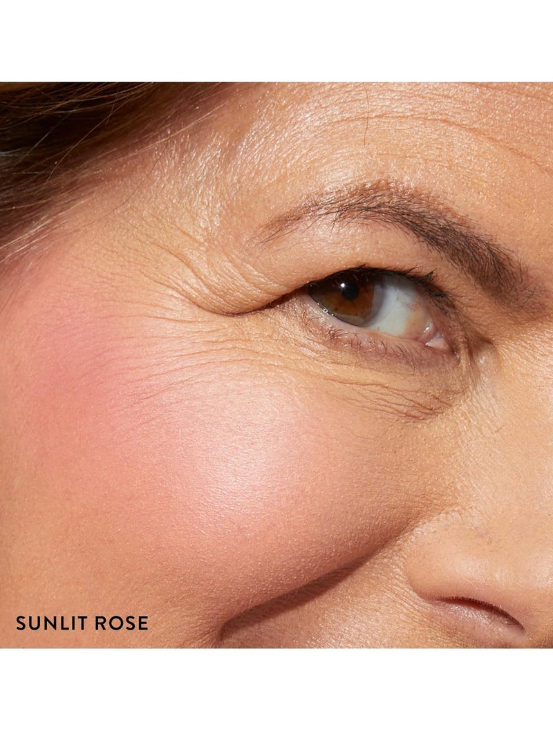 LAURA GELLER NEW YORK Baked Blush n Brighten Marbleized Blush Sunlit Rose Creamy Lightweight Natural Finish - Image 4