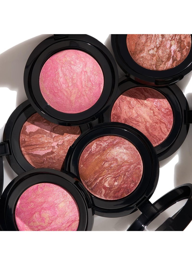 LAURA GELLER NEW YORK Baked Blush n Brighten Marbleized Blush Sunlit Rose Creamy Lightweight Natural Finish - Image 5