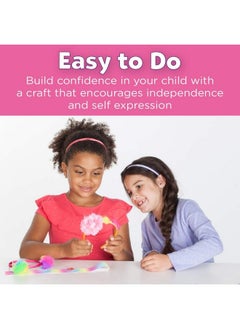 Creativity for Kids Fashion Headbands Craft Kit, Makes 10 Unique Hair Accessories  - Image 5