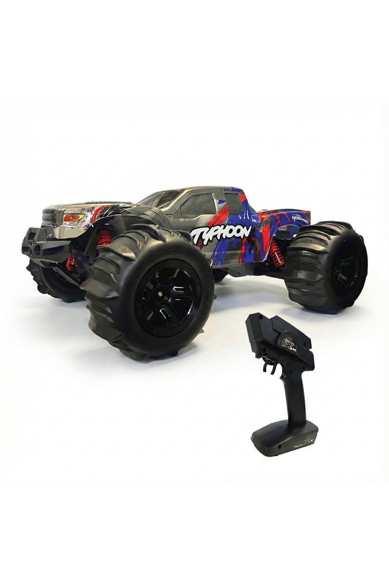 تايفون Mytoys Hobbiway Typhoon RED - High-Speed RC Off-Road Desert Racing Car 4WD MT660 1/10  – 2.4GHz Remote Control - Image 1