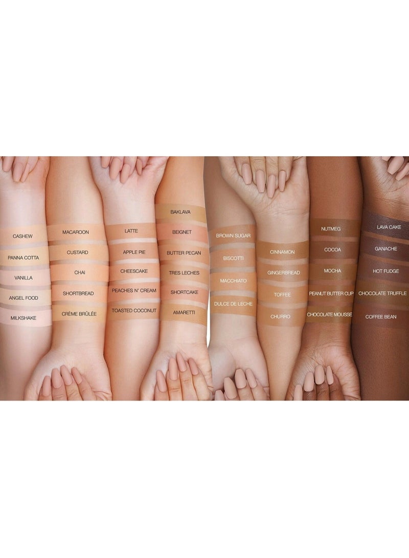 Huda Liquid Foundation 245B Macaron - 35ml - Image 2