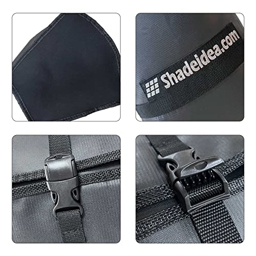 Shadeidea Soft Top Boot for Jeep Wrangler Premium Storage Cover JL Unlimited JLU 4 Door & 2 Door 2018 2019 2020 with Pouch - 3 Year Warranty - Image 2