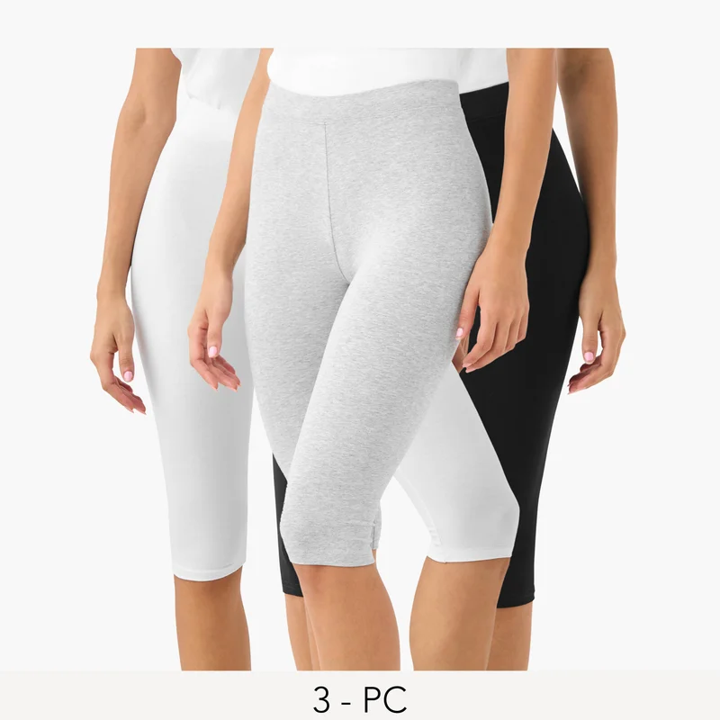 Splash FAV Set of 3 - Knee Length Leggings