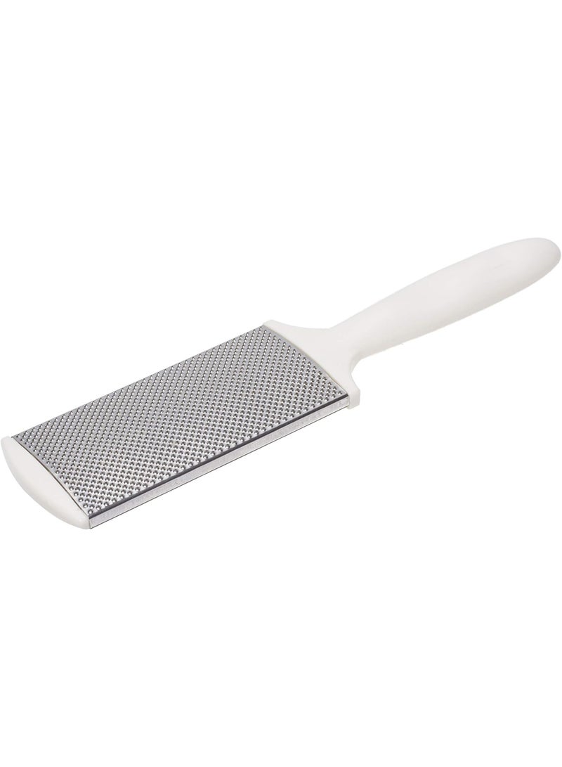 Professional Dual Sided Foot Scrubber,Filer with Steel and Emery Pad. Hard n Dead Skin Callus Remover, Pedicure Foot Scraper for Men n Women - Image 1